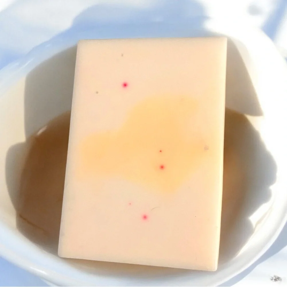 Creamsicle citrus & vanilla HANDMADE soap goat milk & coconut oil 2x3 inch 4oz